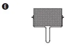 Breville Halo Rotisserie Air Fryer Oven VDF127X Instruction Manual - Place the desired accessory on the Rotisserie Handling Fork