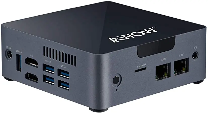 AWOW AK34 Mini Desktop Computer with Windows 10 Pro