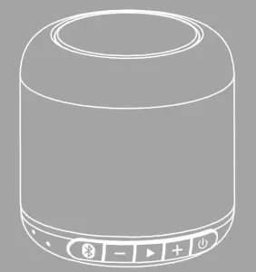 hama 00188216 Drum 2.0 Mobile Bluetooth Speaker - warning