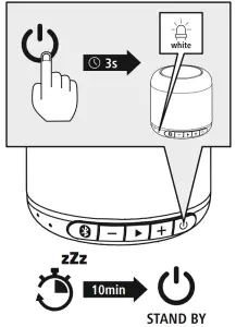 hama 00188216 Drum 2.0 Mobile Bluetooth Speaker - figure 2