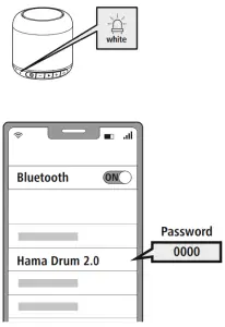 hama 00188216 Drum 2.0 Mobile Bluetooth Speaker - figure 7