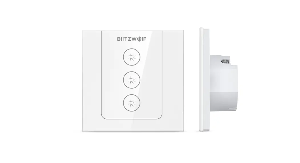 Blitzwolf Bw-ss9 Wi-fi Smart Wall Light Switch With App Control User Manual