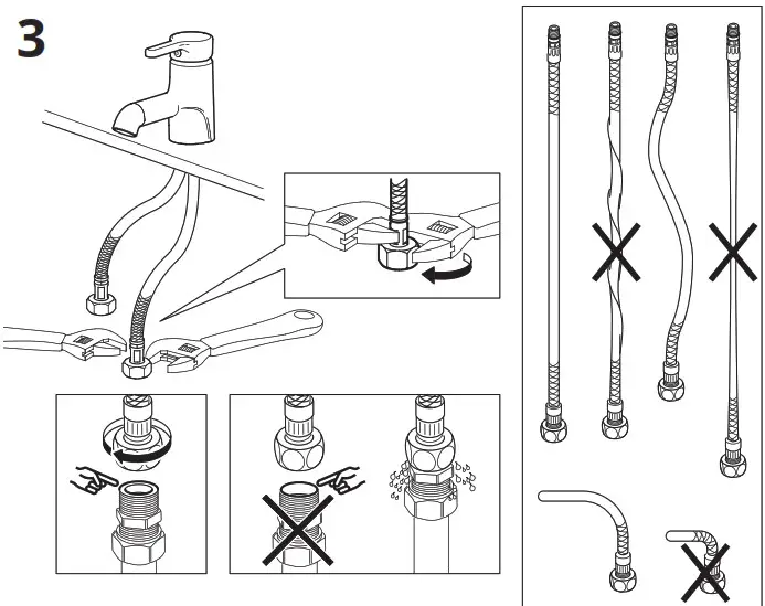 IKEA SALJEN 00400319 Bath Faucet - Product Overview 5