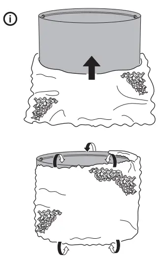 IKEA LERGRYN 42cm Lamp Shade NOTE