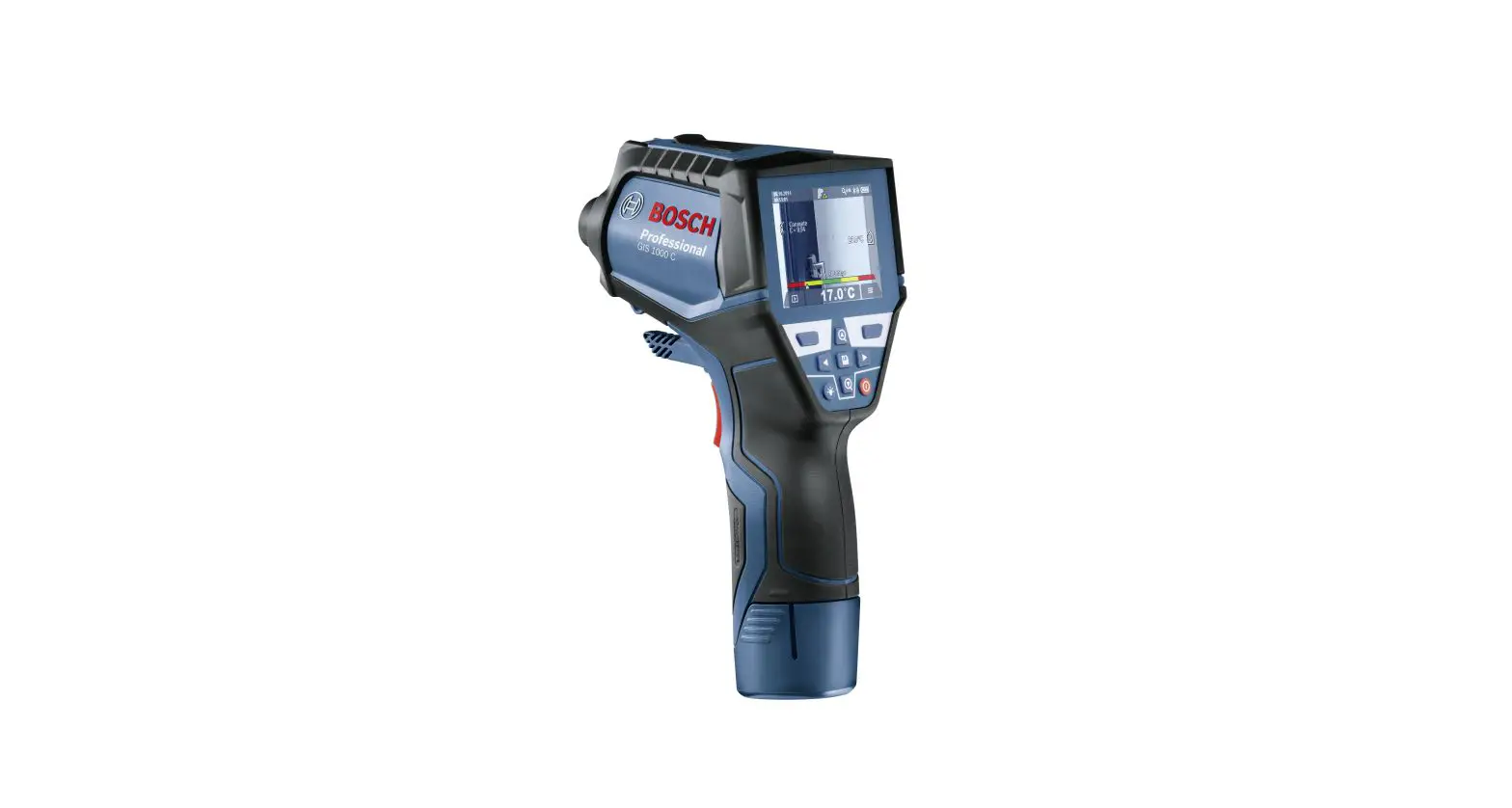 Bosch Gis 1000 C Professional Ir Thermometer Display Instructions