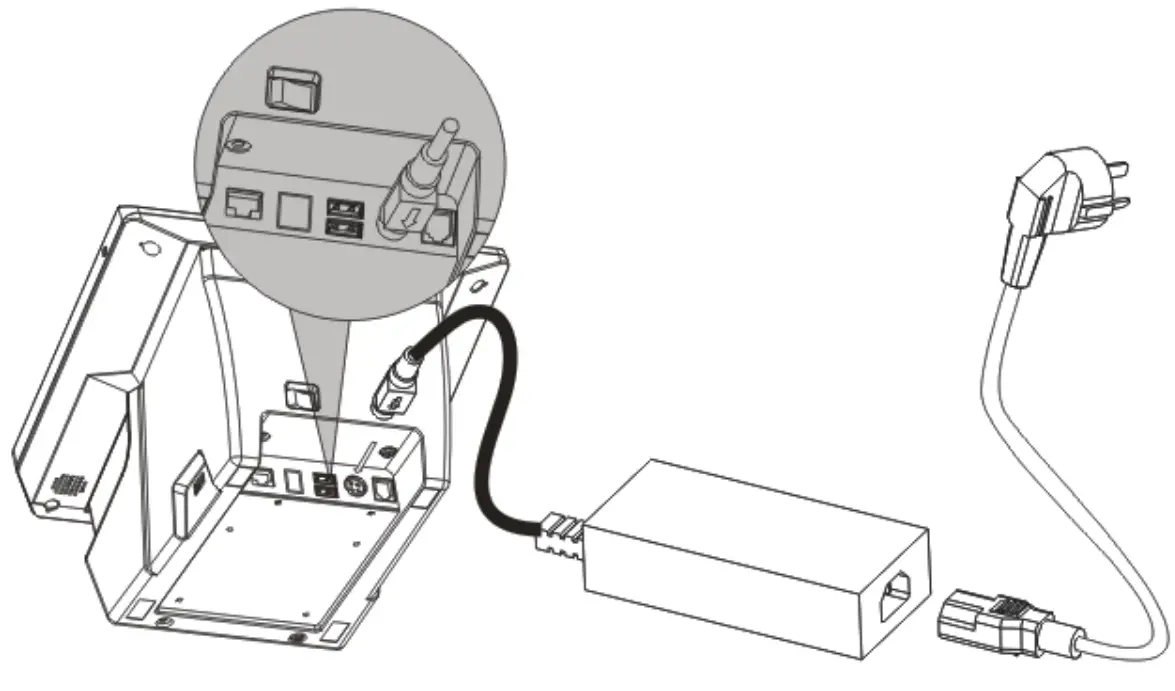 Citaq H10 4 POS System - power supply