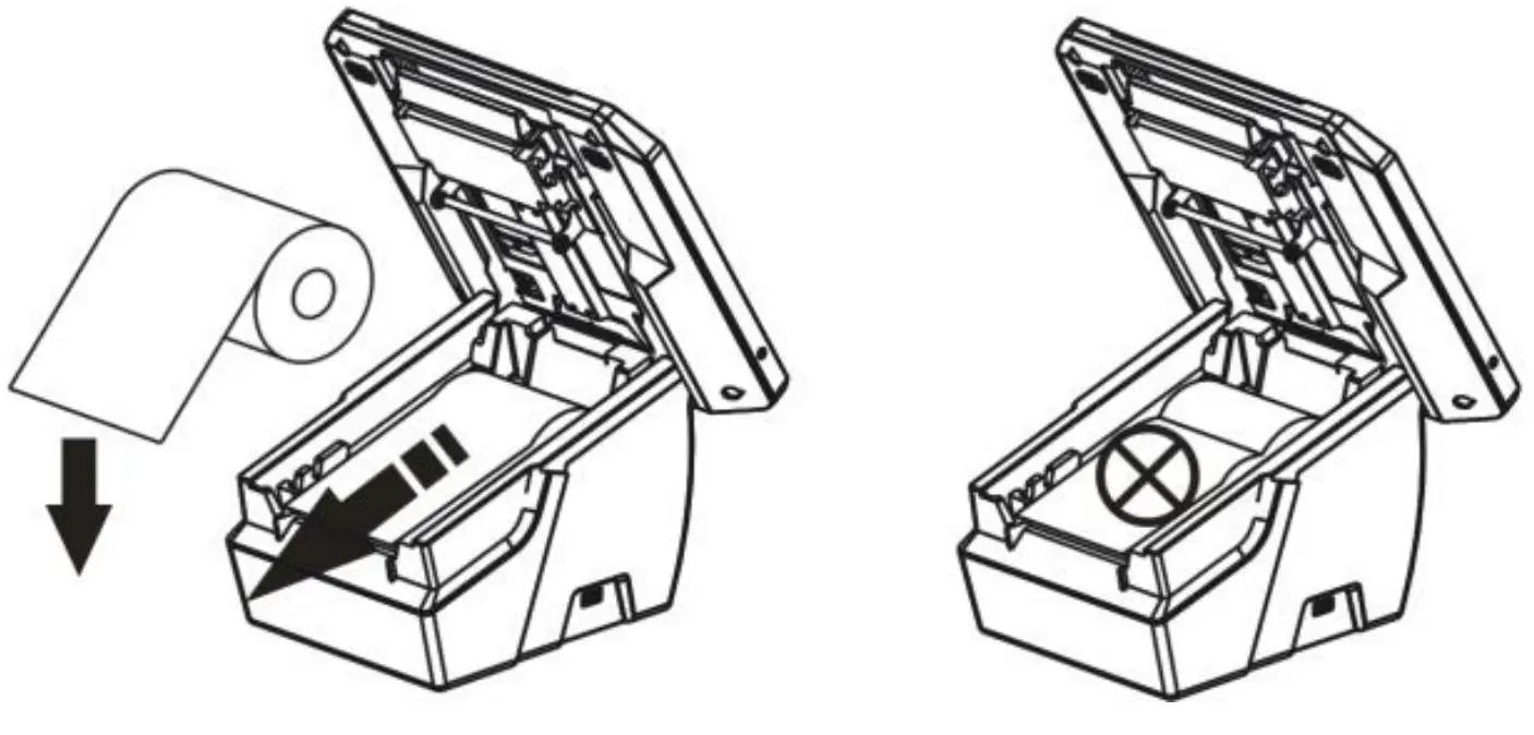 Citaq H10 4 POS System - thermal paper