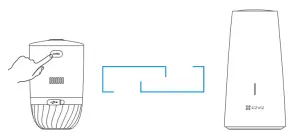 EZVIZ CSW2H4MP Smart Home Camera Base Station -Pair Base Station with Camera 1