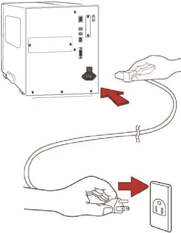 Attach the Power Cord