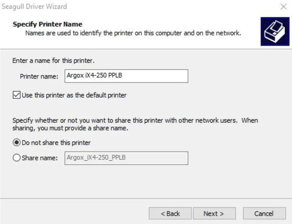 Installing a Plug and Play Printer Driver 06