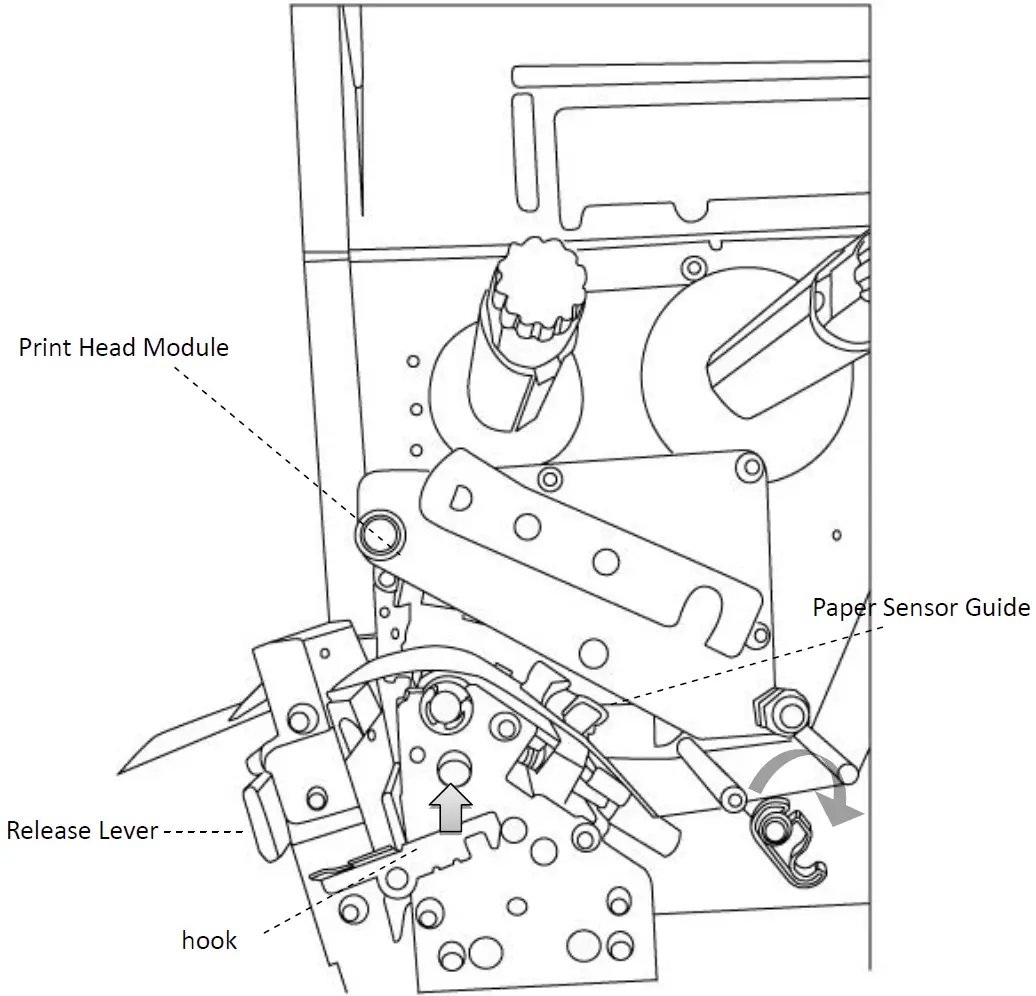Load Media in Guillotine Cutter Mode 01