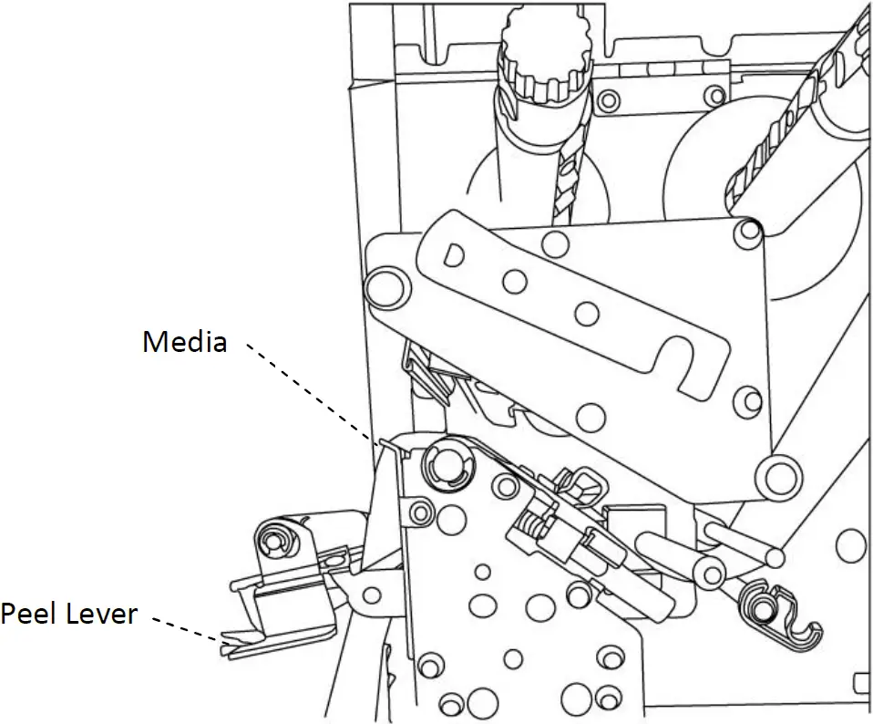 Load Media in Peel Off Mode 03