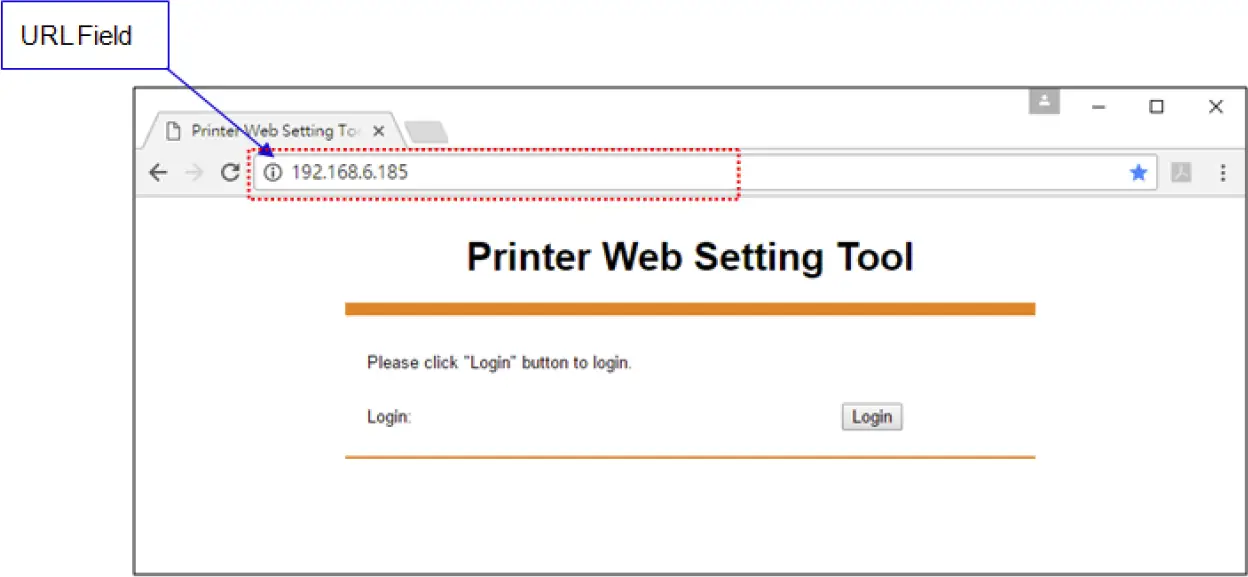 Logging in to the Web Setting Tool 01