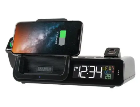 La Crosse C75709 Wattz 2.0 Projection Alarm Clock User Guide