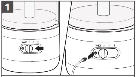 KitchenAid KFCB519 5 Cup Cordless Food Chopper- BATTERY CHARGING 1