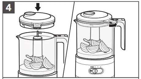 KitchenAid KFCB519 5 Cup Cordless Food Chopper- BATTERY CHARGING 4