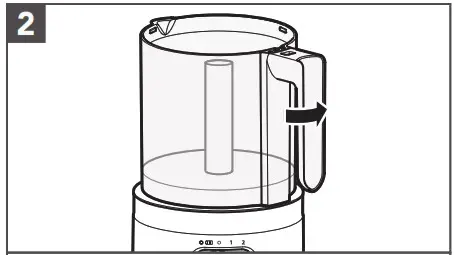 KitchenAid KFCB519 5 Cup Cordless Food Chopper- PRODUCT USAGE 2