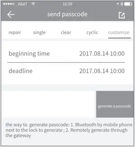 Passcode Instructions