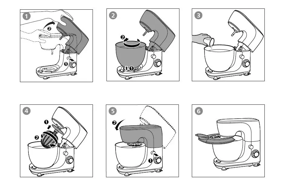 PHILIPS HR7922 7000 Series Kitchen Machine-2