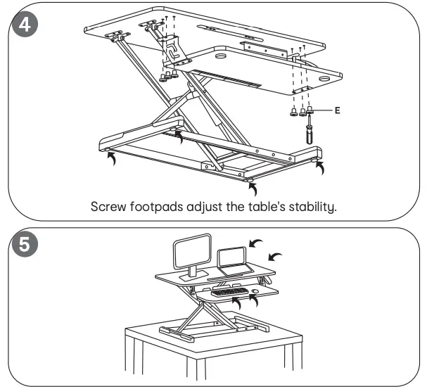 Installation Figure 4 and 5