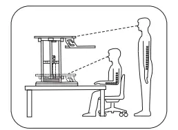 Sit and Stand Desktop Continued