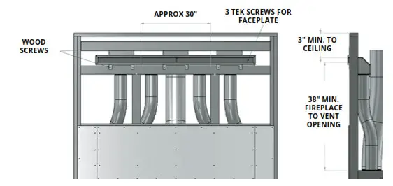 MONTIGO HDKPD36 Cool Wall Advantage Kit- Assembly 4