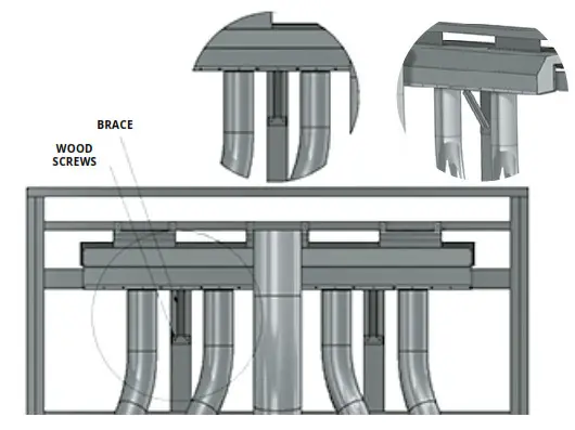 MONTIGO HDKPD36 Cool Wall Advantage Kit- Assembly 5