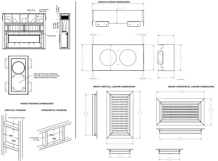 MONTIGO HDKPD36 Cool Wall Advantage Kit- Assembly 6