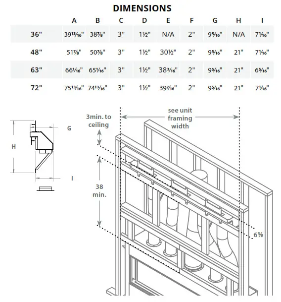 MONTIGO HDKPD36 Cool Wall Advantage Kit- Dimansion 2
