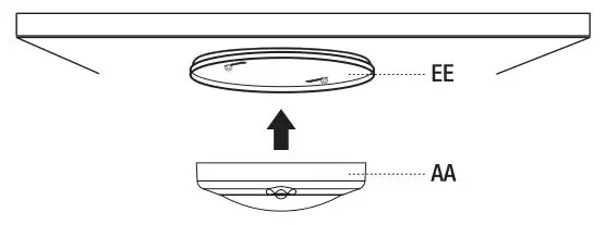 Feit Electric Rechargeable led ceiling light - Installing the LED Ceiling Light