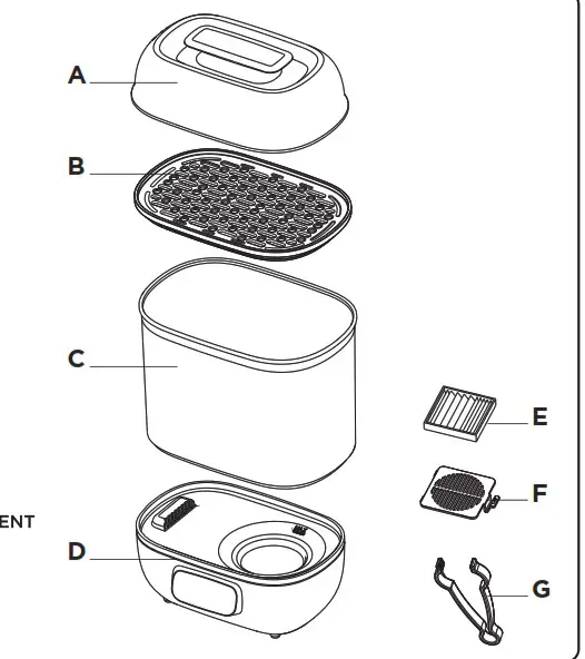 vital baby Nurture Pro Steam Steriliser and Dryer- Components