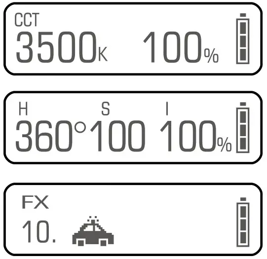 Godox LED6R Rechargeable LED Video Light User Guide 5e - mode