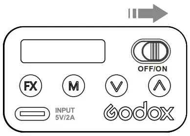Godox LED6R Rechargeable LED Video Light User Guide 5e - part of nameh