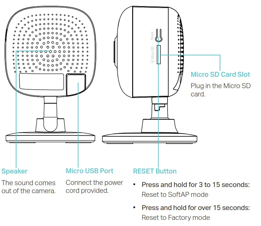 tp-link Kasa Spot 24 7 Recording - Built-in internal microphone 1
