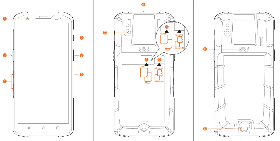 SUNMI T8910 Handheld Wireless Terminal - Product Overview