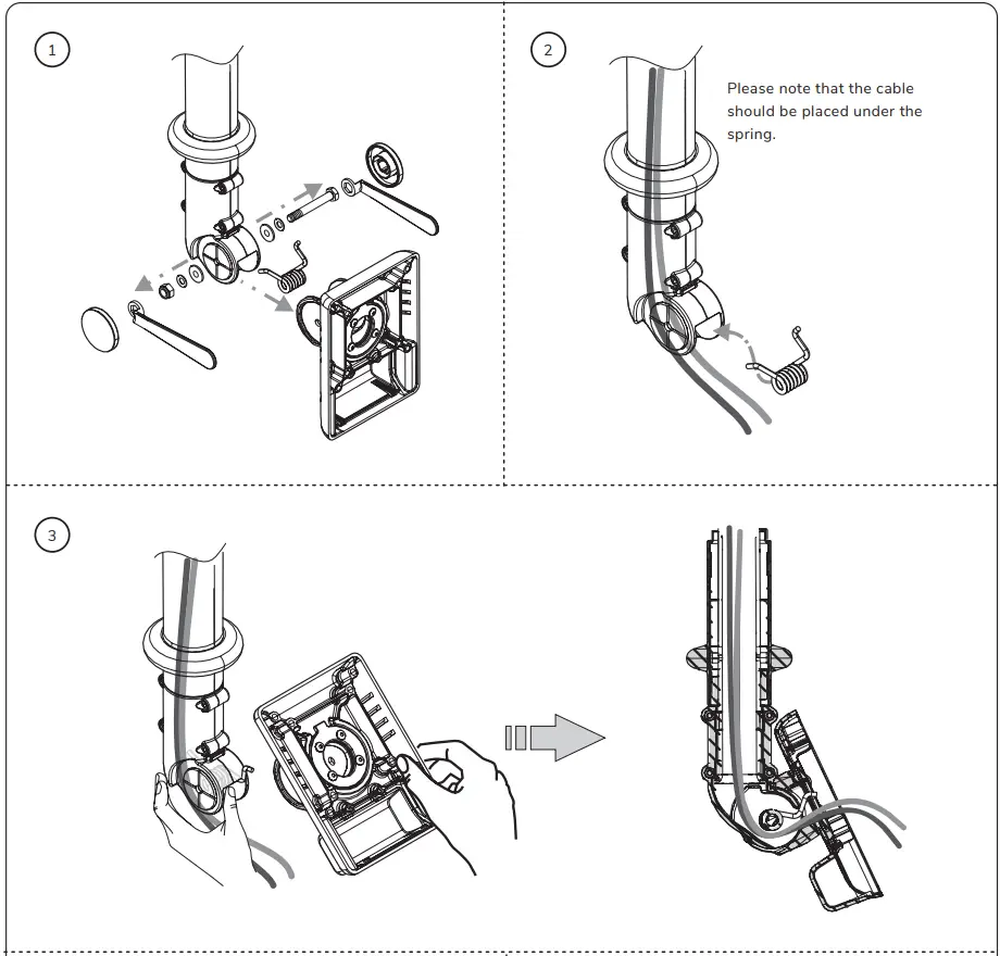 Neomounts FPMA-HAC100 Medical Ceiling Mount Instruction Manual - How to Install