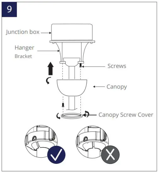 WAC LIGHTING 8 F 064 Mocha XL 8-Blade Smart Ceiling Fan - figure 12