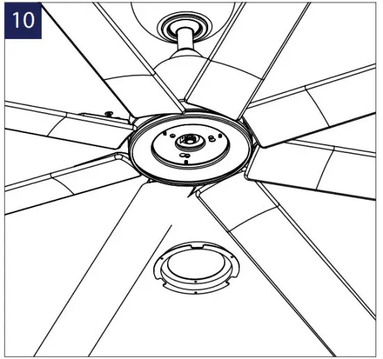 WAC LIGHTING 8 F 064 Mocha XL 8-Blade Smart Ceiling Fan - figure 13