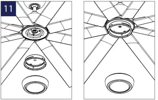 WAC LIGHTING 8 F 064 Mocha XL 8-Blade Smart Ceiling Fan - figure 14