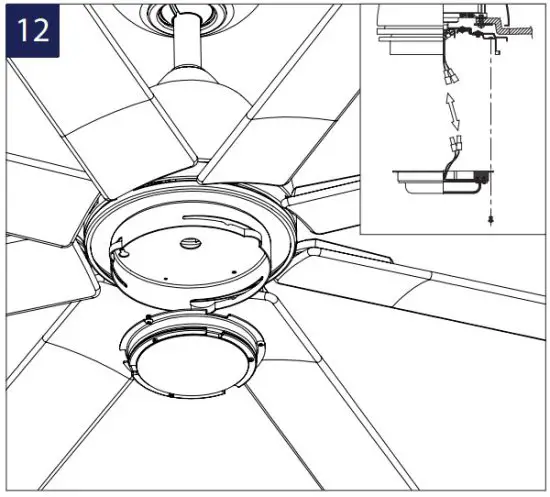 WAC LIGHTING 8 F 064 Mocha XL 8-Blade Smart Ceiling Fan - figure 15