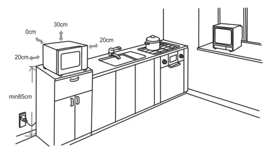 TESLA MW2391MB Microwave Oven - fig 2
