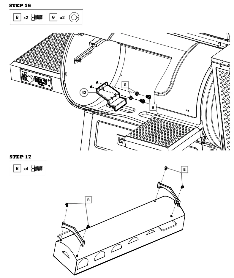 Char Griller Gravity Fed 980 Charcoal Grill - fig 2