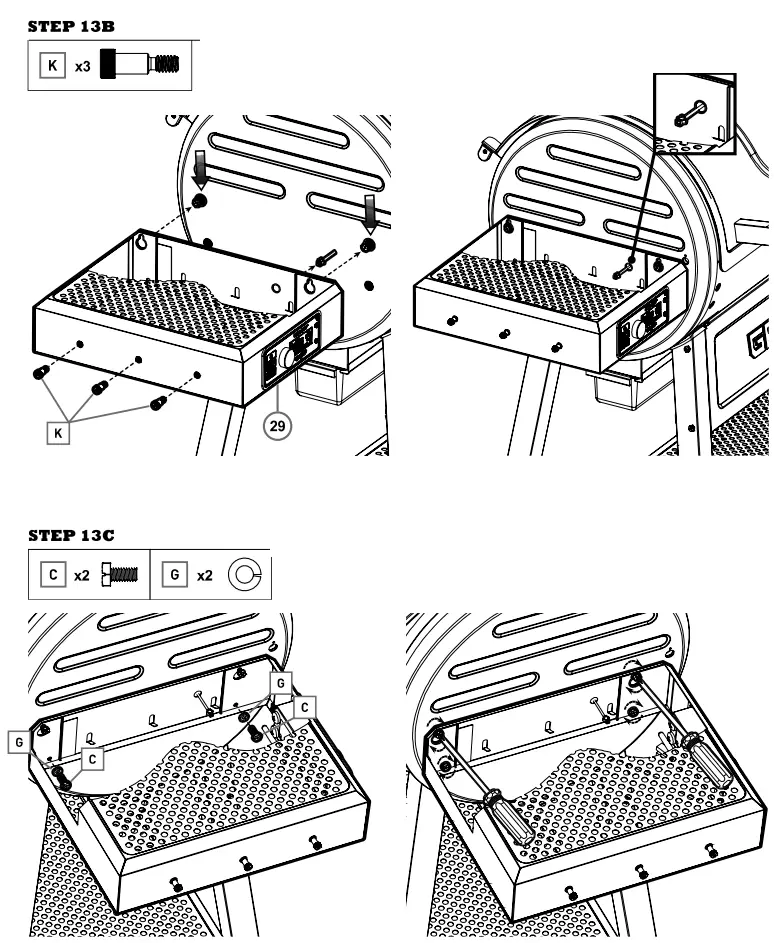 Char Griller Gravity Fed 980 Charcoal Grill - fig 4