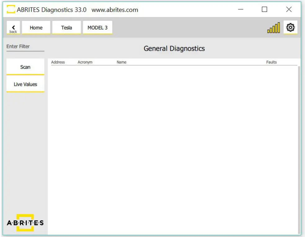 ABRITES ITM20140501145029 Vehicle Diagnostic Interface - app 1