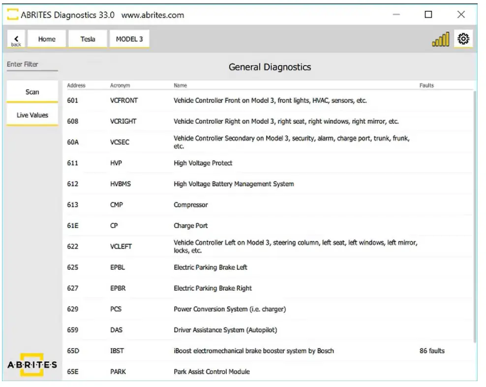 ABRITES ITM20140501145029 Vehicle Diagnostic Interface - app2