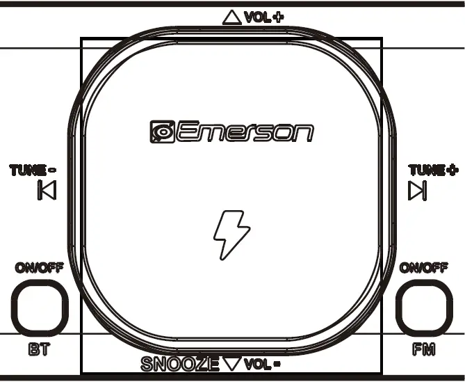 EMERSON ER100501 5W Ultra Fast Wireless Charging 12