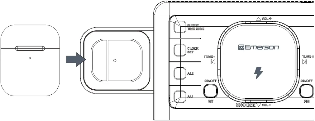 EMERSON ER100501 5W Ultra Fast Wireless Charging 17
