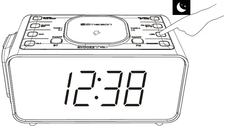 EMERSON ER100501 5W Ultra Fast Wireless Charging 20
