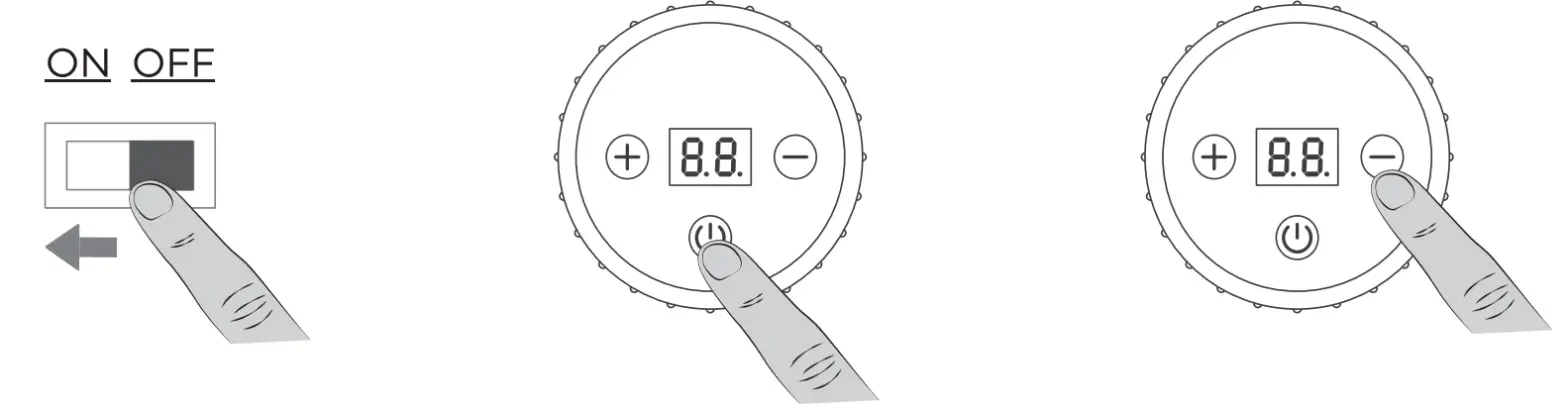 TAOTRONICS TT PCA004 Massage Gun - Switch