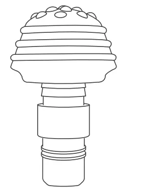 TAOTRONICS TT PCA004 Massage Gun - heads 2